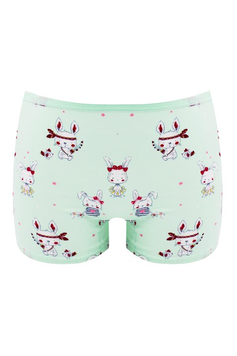 Öts İç Giyim Pamuklu Elastan Kız Çocuk Boxer Öts 8256 - Görsel 2